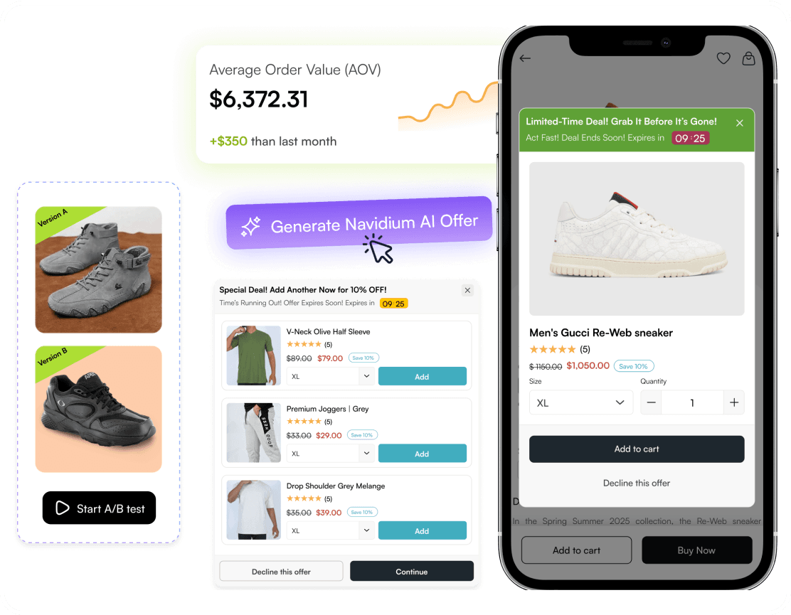 Cart & Upsell